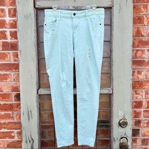 Old Navy Rockstar Mint Jeans